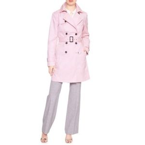 Banana Republic Factory Pink Trench Coat